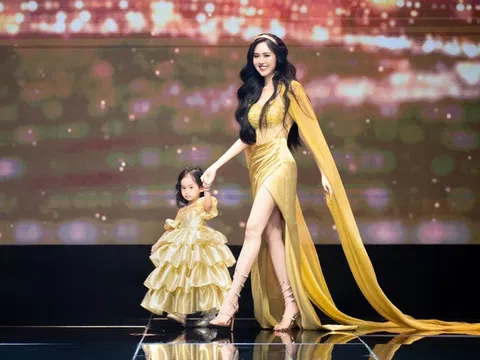 Á hậu Trúc Ny nói lý do cho con gái 2 tuổi diễn thời trang