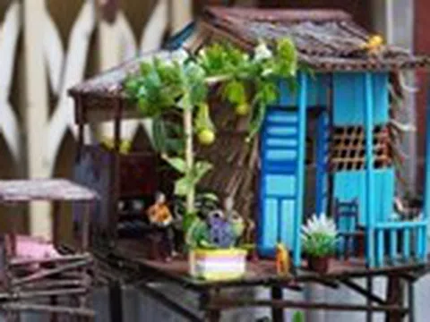 Ngắm miền Tây thu nhỏ, ngắm cả thời gian khó khăn sống với ông bà