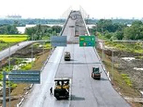 Toàn cảnh cầu Nhơn Trạch hoàn thiện 99%, sắp thông xe và kết nối cao tốc TP.HCM - Long Thành
