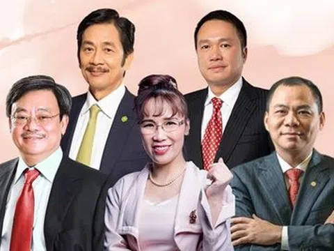 Tài sản 20 người giàu nhất sàn chứng khoán Việt Nam: Chủ tịch Vietjet tiếp tục có thêm 700 tỷ trong 1 tuần, 3 người nhà Chủ tịch VPBank tăng mạnh nhất