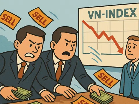 Nhóm nào 'xả hàng' phiên VN-Index như tàu lượn, thanh khoản 86.000 tỉ đồng?