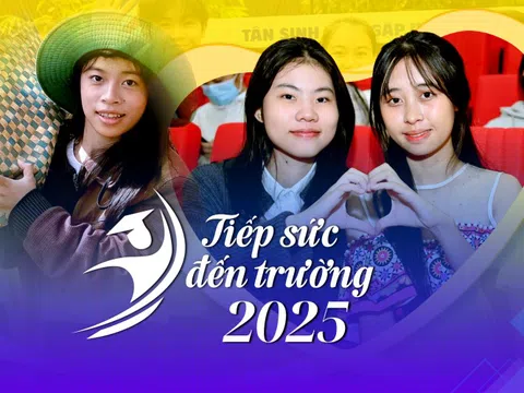Tiếp sức đến trường năm 2025: 1.000 suất học bổng cho tân sinh viên khó khăn