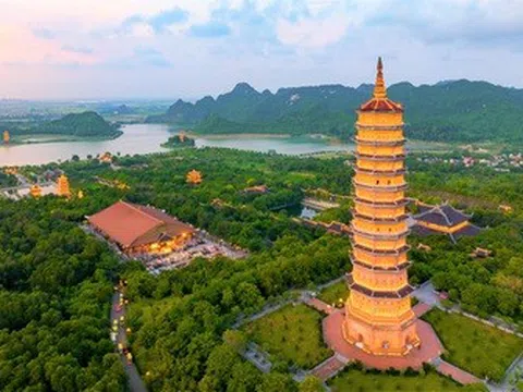 Chùa Bái Đính được vinh danh là điểm đến nổi bật