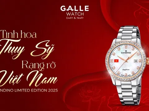 Candino Limited Edition 2025 - Tinh hoa Thụy Sỹ, rạng rỡ Việt Nam