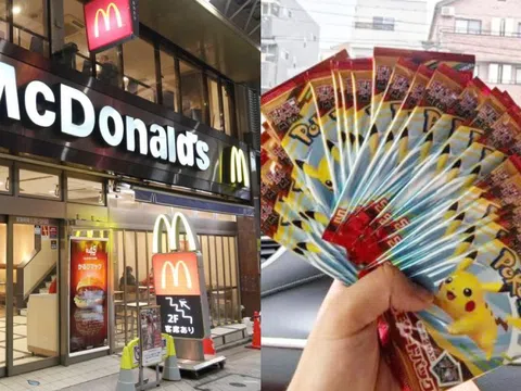 Đồ ăn McDonald’s bị vứt bỏ tràn lan ở Nhật vì chiến dịch tặng thẻ Pokémon