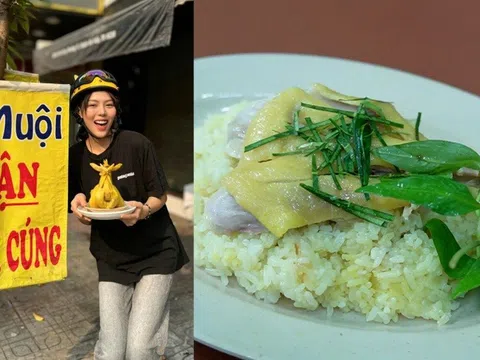 Quán cơm gà ở TPHCM gây sốt vì con gái chủ quán thi "Em xinh say hi"