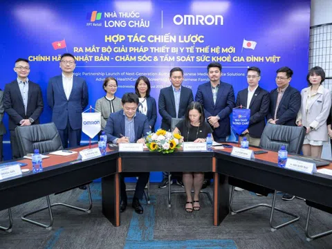 Long Châu hợp tác cùng OMRON, chăm sóc sức khỏe hàng triệu gia đình Việt