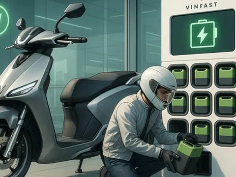 Nóng: VinFast lần đầu công bố mô hình xe máy điện đổi pin, sẽ lắp 150.000 trạm trên cả nước