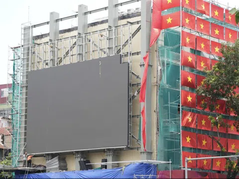 Vị trí hàng trăm màn hình LED để người dân, du khách xem diễu binh, diễu hành Quốc khánh 2-9