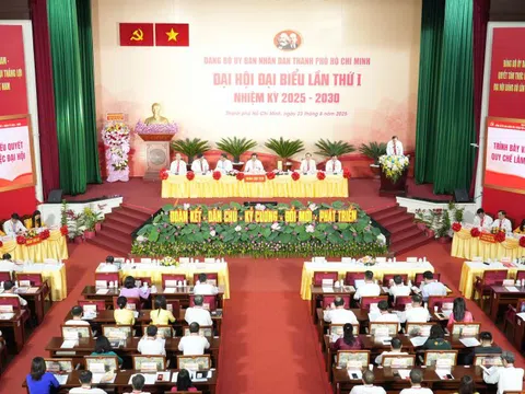 Khai mạc phiên trù bị Đại hội đại biểu Đảng bộ UBND TP HCM lần thứ I, nhiệm kỳ 2025-2030
