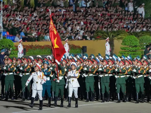 20h tối nay tổng hợp luyện diễu binh, diễu hành lần 2 tại Ba Đình
