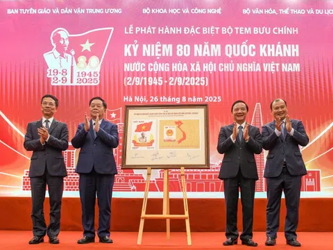 Có gì đặc biệt ở bộ tem kỷ niệm 80 năm Quốc khánh 2-9?