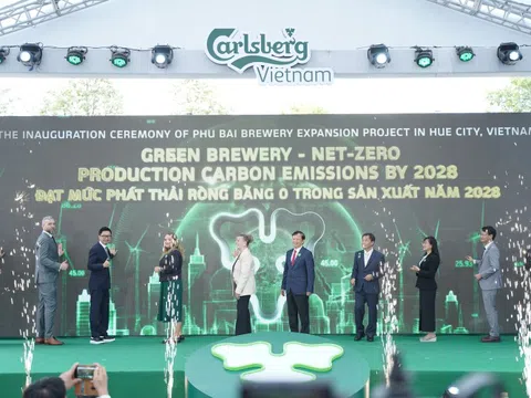 Khánh thành nhà máy bia có mức đầu tư 90 triệu USD