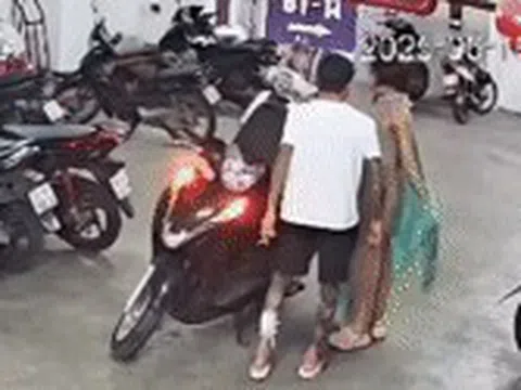Cô gái Hà Nội phản đòn, khống chế nam thanh niên xăm trổ ở hầm giữ xe