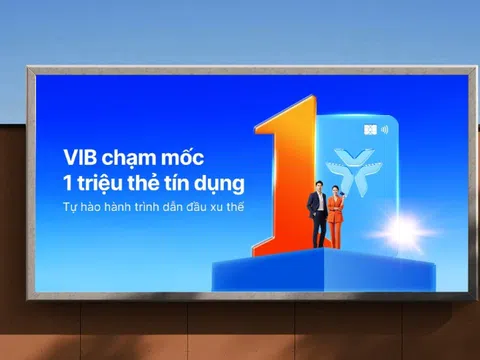 VIB cán mốc một triệu thẻ tín dụng