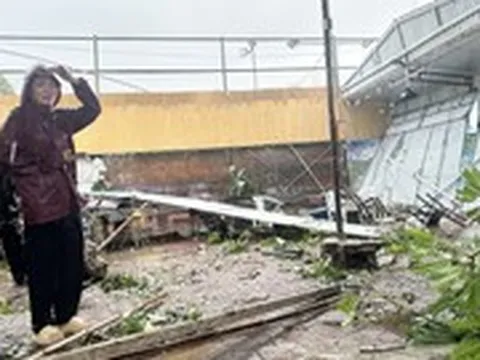 Thiệt hại ban đầu do bão số 5, tính đến 7h sáng 26-8
