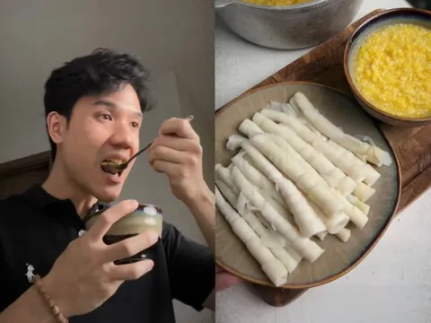 Video ăn cháo bẹ, rau măng gây 'sốt' dịp A80
