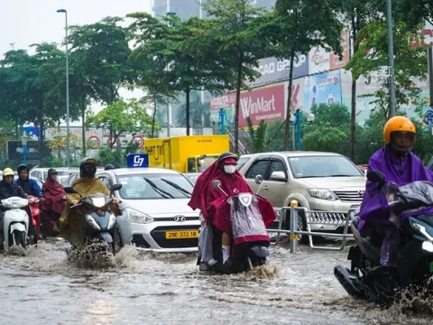 Miền Bắc bước vào đợt mưa lớn kéo dài