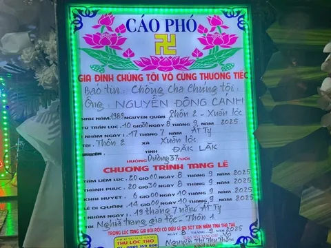 Người vợ sắp sinh con ngã khuỵu khi nghe tin chồng là thiếu tá công an hy sinh