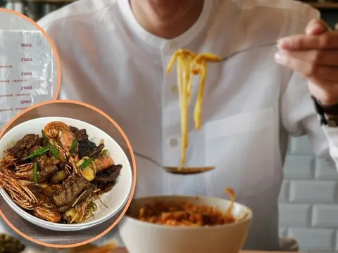 Bát mì hơn 8 triệu đồng gây tranh cãi, chủ quán nói "đã có 10 người ăn"