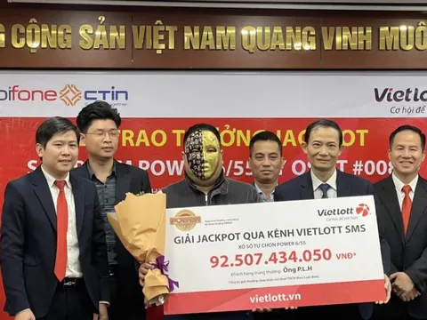 Tối nay, vé số Vietlott đã có 1 người trúng gần 180 tỉ đồng