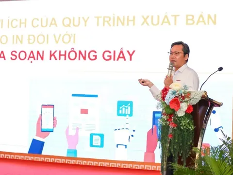 Thay đổi mạnh mẽ quy trình, công nghệ sản xuất báo chí