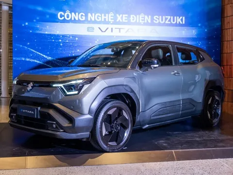 Xe điện Suzuki eVitara bất ngờ đến Việt Nam, đi được 428km/sạc