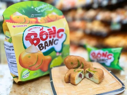 Bánh Bống Bang cốm mở đầu bộ sưu tập lễ hội cốm từ Orion
