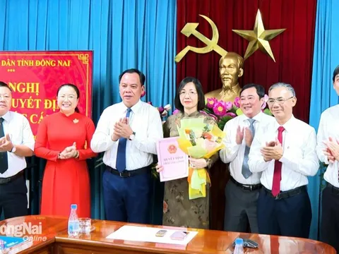 Bà Trần Thị Song Bình giữ chức Phó Chánh Thanh tra tỉnh Đồng Nai