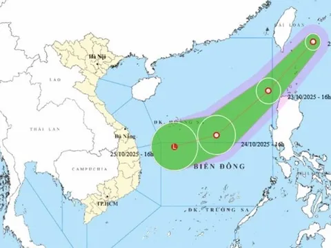 Bão số 12 Fengshen chưa vào bờ, Biển Đông lại sắp đón thêm áp thấp nhiệt đới