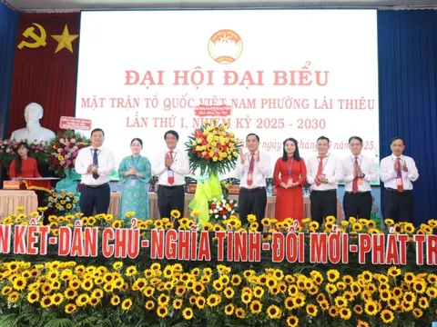 Ông Nguyễn Tiến Dũng làm Chủ tịch Ủy ban MTTQ Việt Nam phường Lái Thiêu, TP HCM