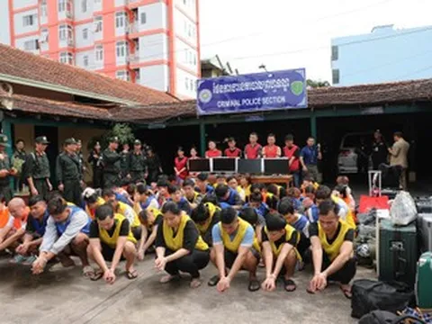 Công an Lai Châu triệt phá ổ nhóm người Việt ở Campuchia lừa đảo hơn 8.000 người