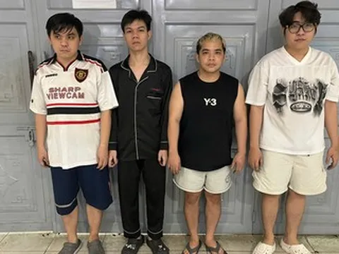 Bắt 4 đối tượng kiếm lời 7 tỷ đồng từ bóng cười, lộ thủ đoạn hoạt động 24/24