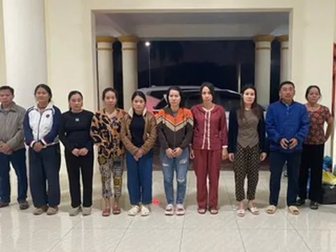 Danh tính 12 đối tượng bị bắt vì đánh bạc lô đề, giao dịch đến 50 tỷ mỗi tháng