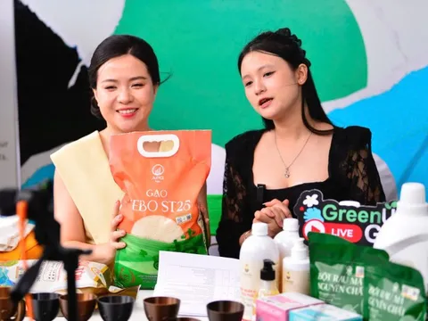 'Săn' sản phẩm xanh giảm giá đến 50% tại Mega Livestream Việt Nam Xanh