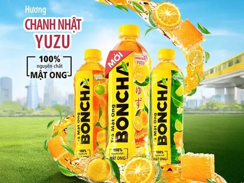 Trà mật ong BONCHA ‘ghi điểm’ với phiên bản Chanh Nhật Yuzu mới