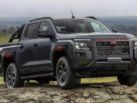 Nissan Navara 2026 ra mắt: 'Ruột' Mitsubishi Triton, thiết kế Patrol, có lái trợ lực điện