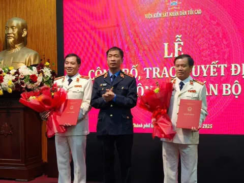 Bổ nhiệm Viện trưởng, Phó Viện trưởng VKSND TP Huế