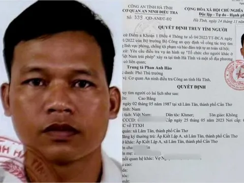 Truy tìm Cao Bằng sinh năm 1987