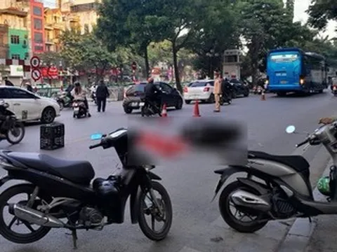 Người phụ nữ tử vong sau va chạm với xe khách ở Hà Nội