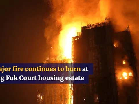 Vụ cháy chung cư 44 người chết: Vì sao Hong Kong vẫn dùng giàn giáo tre?