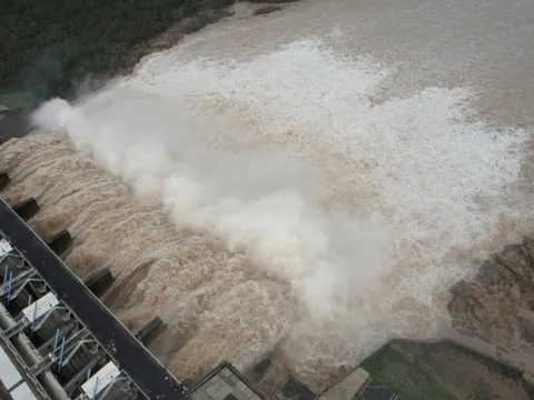 Cận cảnh thủy điện Sông Ba Hạ - nơi vừa có mức xả lũ 'chưa từng có'