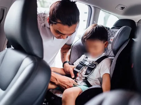 Cục CSGT thông báo thay đổi quy định liên quan đến ghế trẻ em trên ô tô