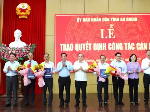 An Giang điều động, bổ nhiệm nhiều cán bộ