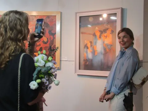 Khi những lát cắt đời sống bước vào tranh