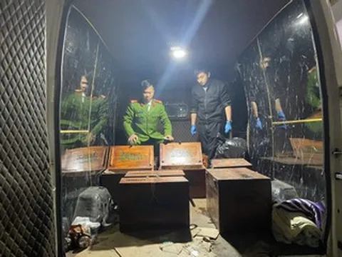 Cảnh sát phát hiện ô tô chở loài thú duy nhất trên thế giới có vảy cứng phủ cơ thể