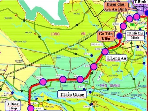 Đề xuất mở rộng tuyến đường sắt TPHCM - Cần Thơ đến Cà Mau