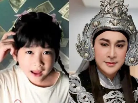 Cháu ngoại của Kim Tử Long đóng kịch