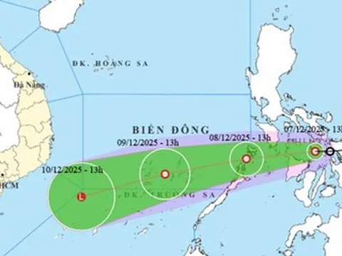 Áp thấp nhiệt đới sắp đổi hướng, diễn biến bất ngờ khi vào Biển Đông