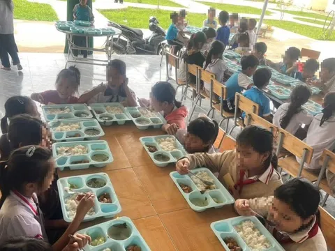 Nhiều trường học lo lắng khi Dự án "Nuôi em" tạm ngừng hoạt động